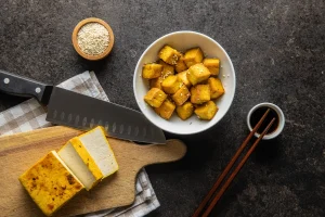 Tofu, seitán y tempeh